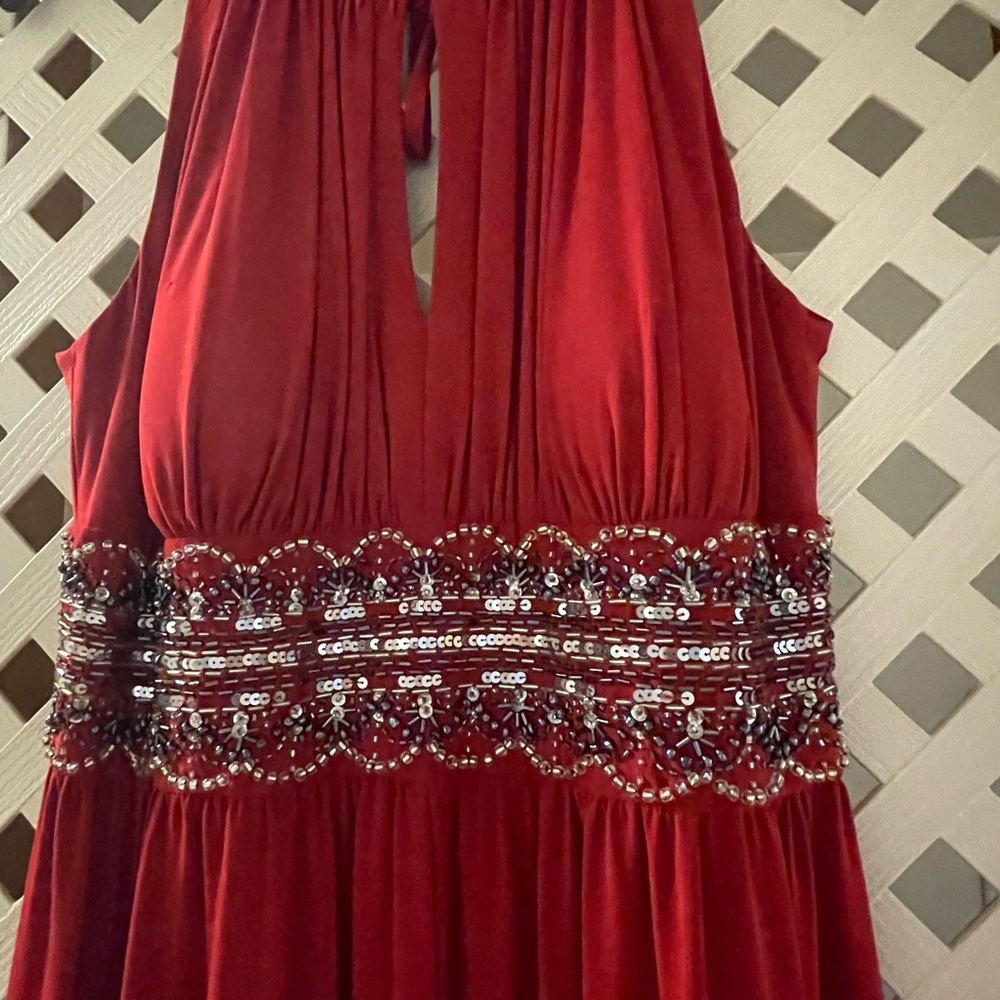 Elegant Red long Dress